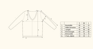 V-neck, Classic no. 3 brown