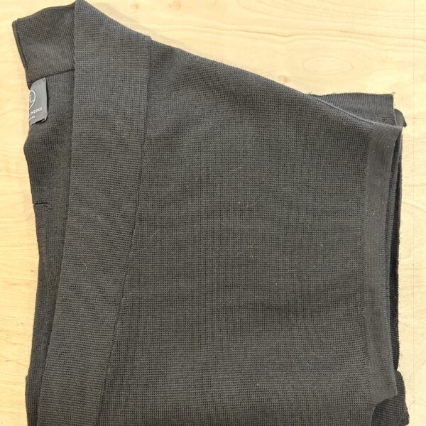 IMG 2532 Knitwear for women - handmade in Italy Knit vest, Classic no. 6 black: Black quality knit from Hanne Linding, Danish design.
